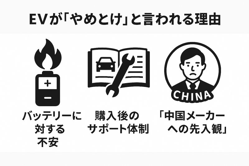 なぜ「BYDはやめとけ」と言われるのか