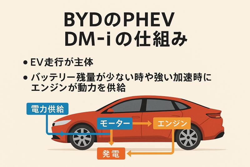 EVの核となるDM-iの仕組み