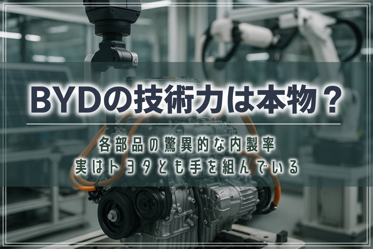 BYDの技術力は本物？エンジンからバッテリーの独自技術から世界的メーカーとの提携関係まで