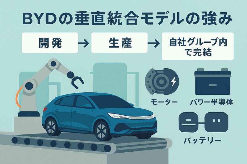 トヨタや日産など日本メーカーとの比較
